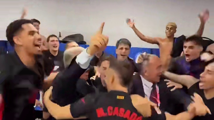 拉波尔起跳舞庆祝