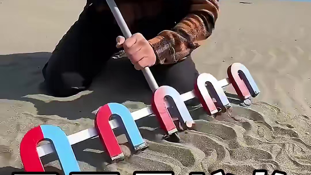 不可思议的磁铁打捞，最后一个惊呆了#打捞 #磁铁打捞 #不可思议 #户外