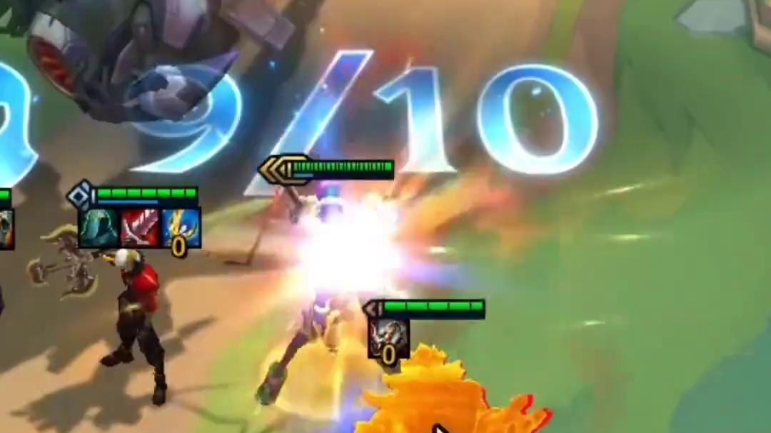 轻松追2张~#云顶之弈