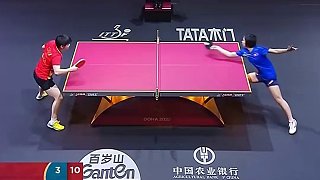 直落4局，孫穎莎速勝躋身世乒賽32強