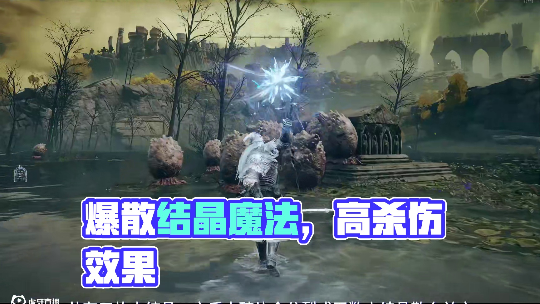 最高阶的霰弹法术——爆散结晶魔法测评 #艾尔登法环 #艾尔登法环攻略 #游戏日常 #steam游戏 