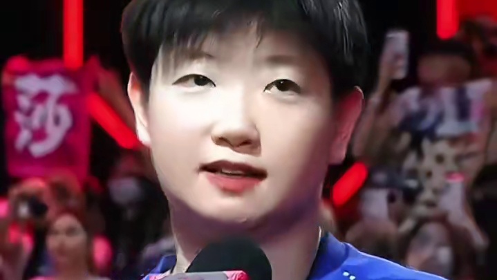 果然还得是这种双向奔赴的感情，让人看的心软软啊..#和孙颖莎一起冲高高  #孙颖莎美禄   #雀巢美