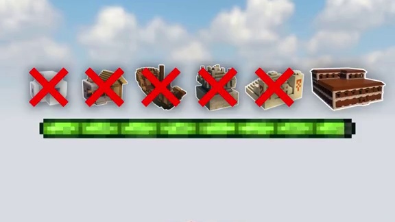 我的世界：从小到大的结构坠落#我的世界