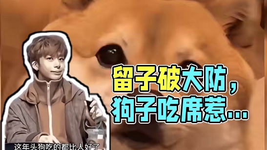 留子破大防了！！