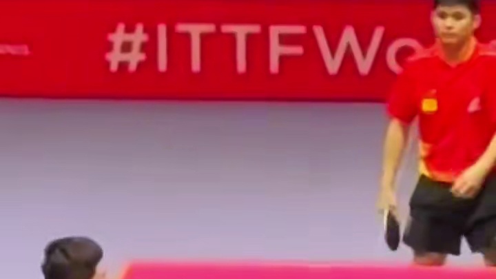 大赛你永远可以相信梁靖崑，恭喜他晋级4强为国乒锁定一枚奖牌