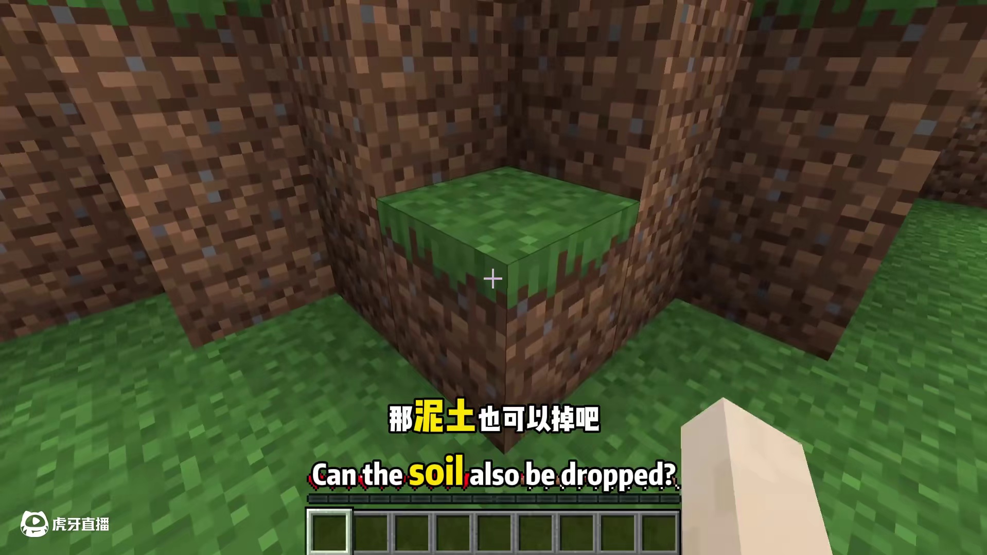 随机掉落生存1整个世界的方块被打乱 #叶枫的日常 #我的世界 #随机掉落