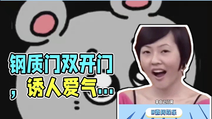 钢质门哪有“双开门”吸引人啊