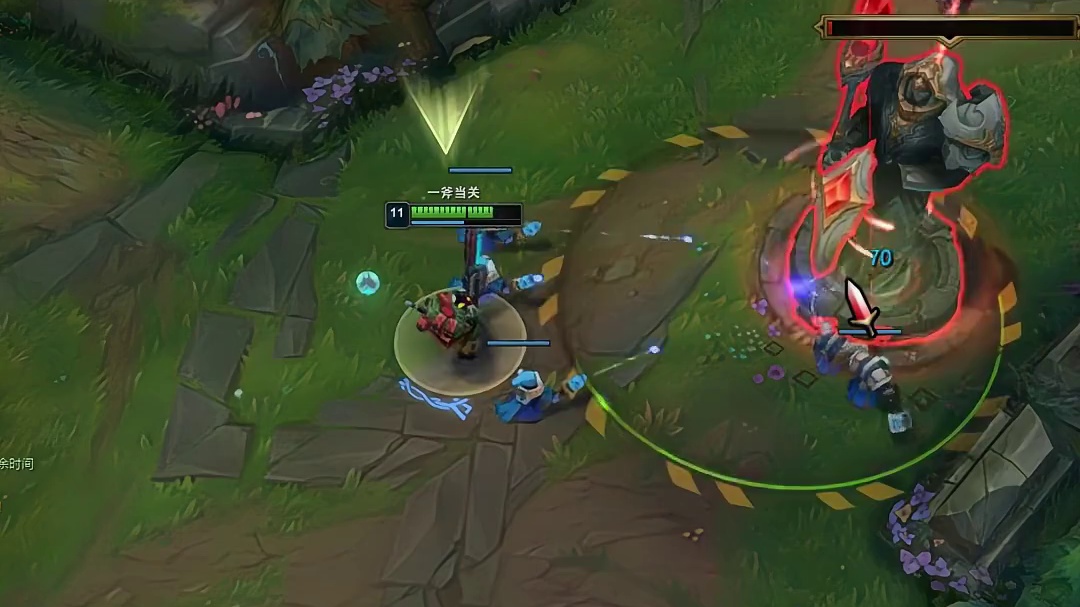 先攻小法对线锁链男孩！用极致的细节压迫抢钱！