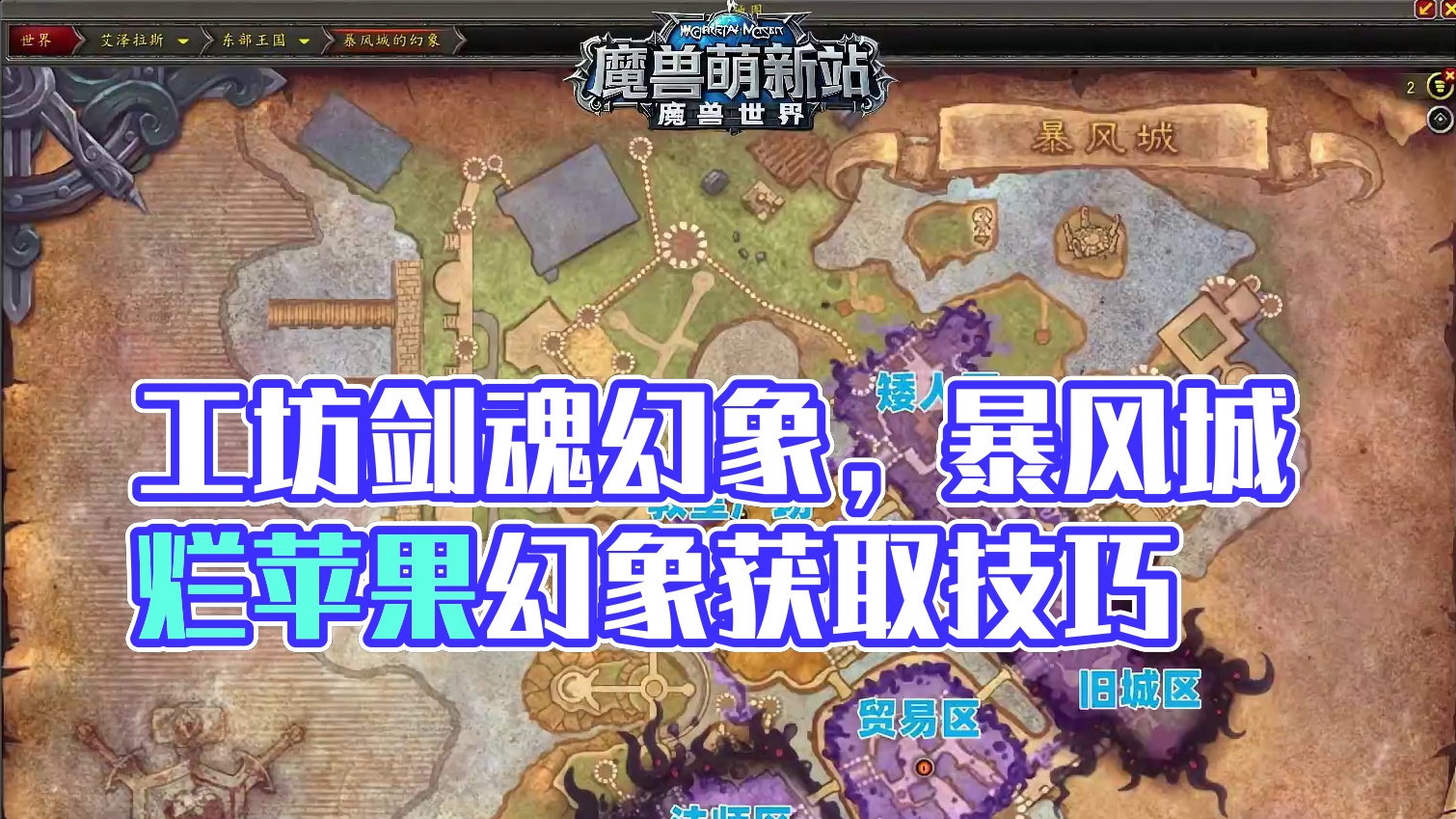 暴风城幻象玩具、小宠物幻化、幻象 #魔兽世界 #魔兽世界正式服 #魔兽世界涡轮加速 #魔兽萌新站