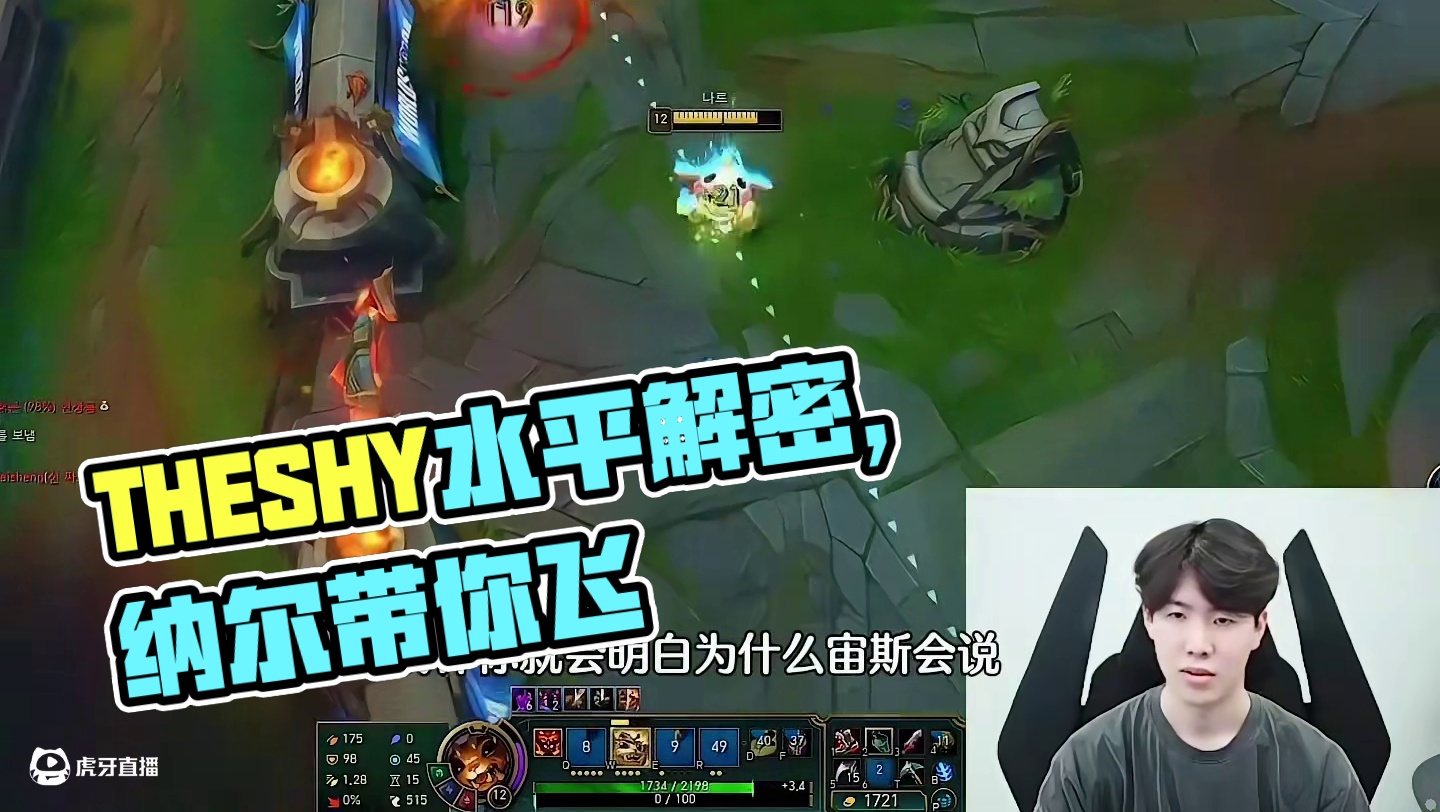 theshy这纳尔什么水平？