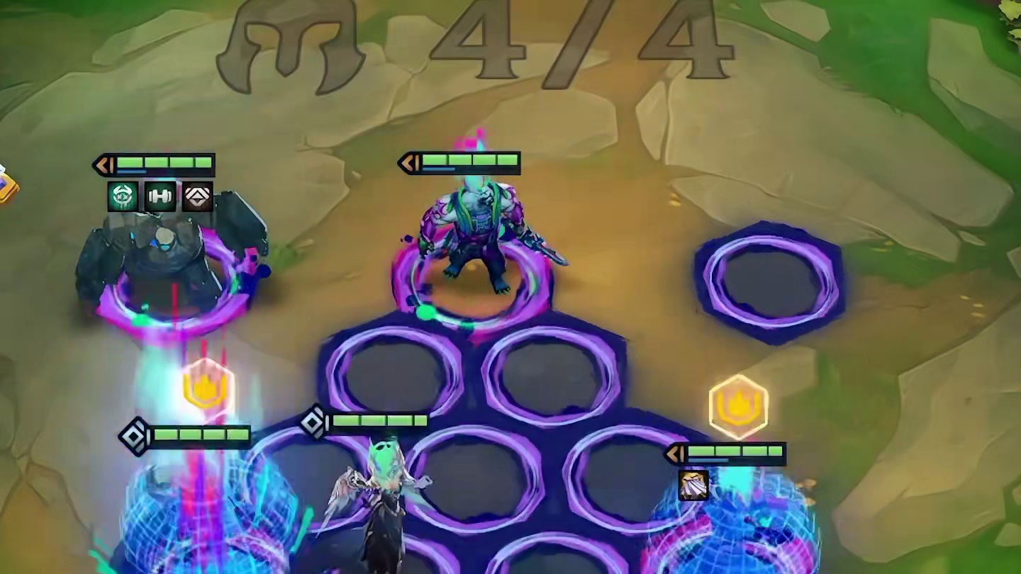 新版本最强黑科技上分阵容，人造人妖姬无限开大。 #金铲铲之战赛博城市 #金铲铲新版本上分阵容 #金铲