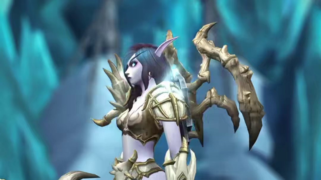 性感板甲怎么搭？这套亡骨风格幻化让你成为寒气女王！ #魔兽世界#魔兽世界正式服#魔兽穿搭指南#魔兽幻