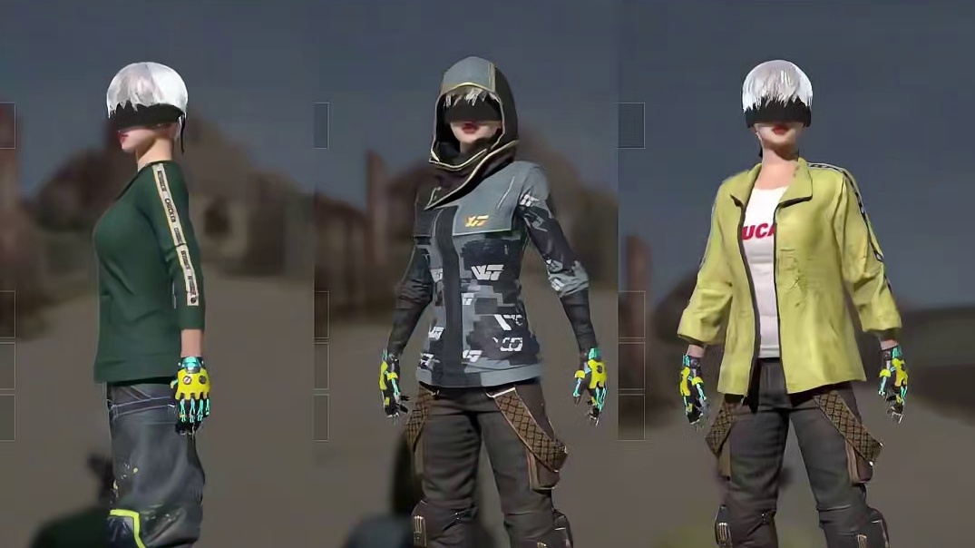 PUBG最受欢迎的4个服饰版型，你最喜欢哪一个 