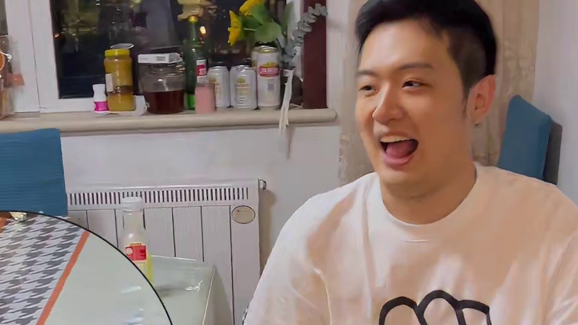 差点给姥爷吹缺氧了