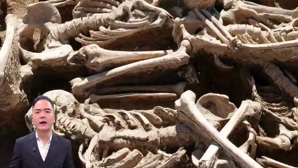 2100年前汉朝遗址，惊现17具士兵遗骸，残酷历史就此被揭开