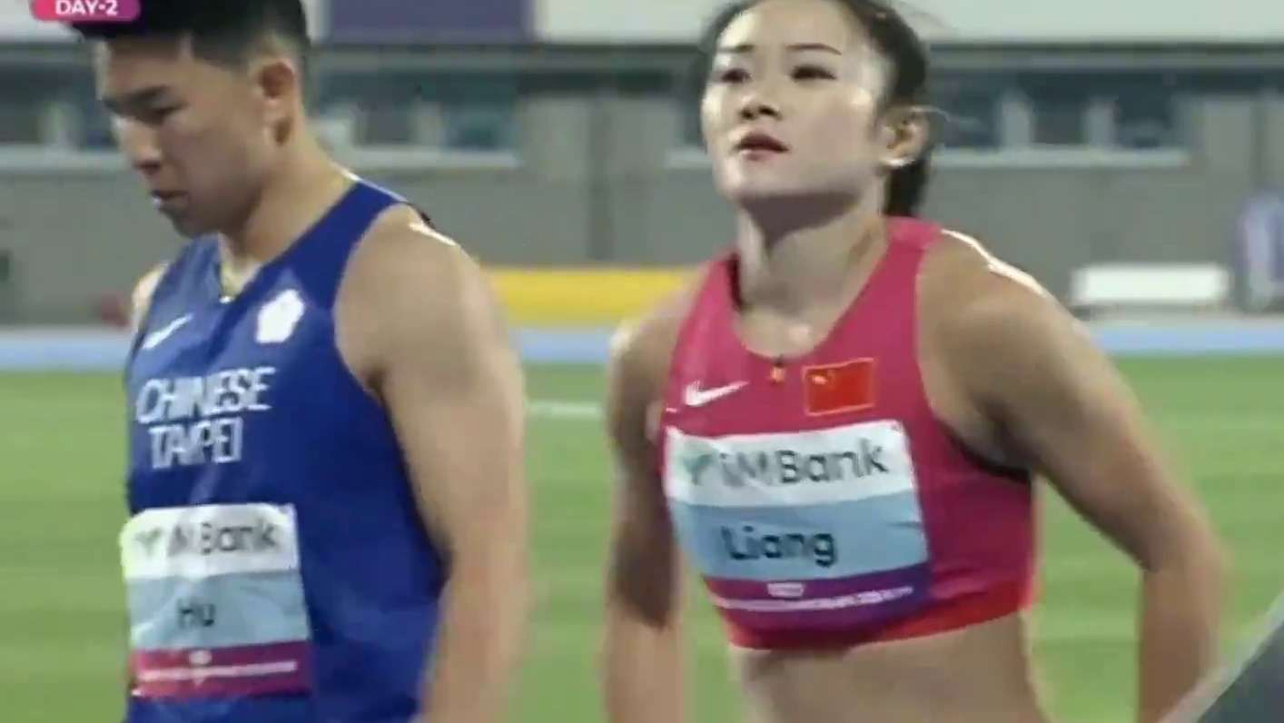 梁小静首登亚洲百米之巅 #100米 #梁小静