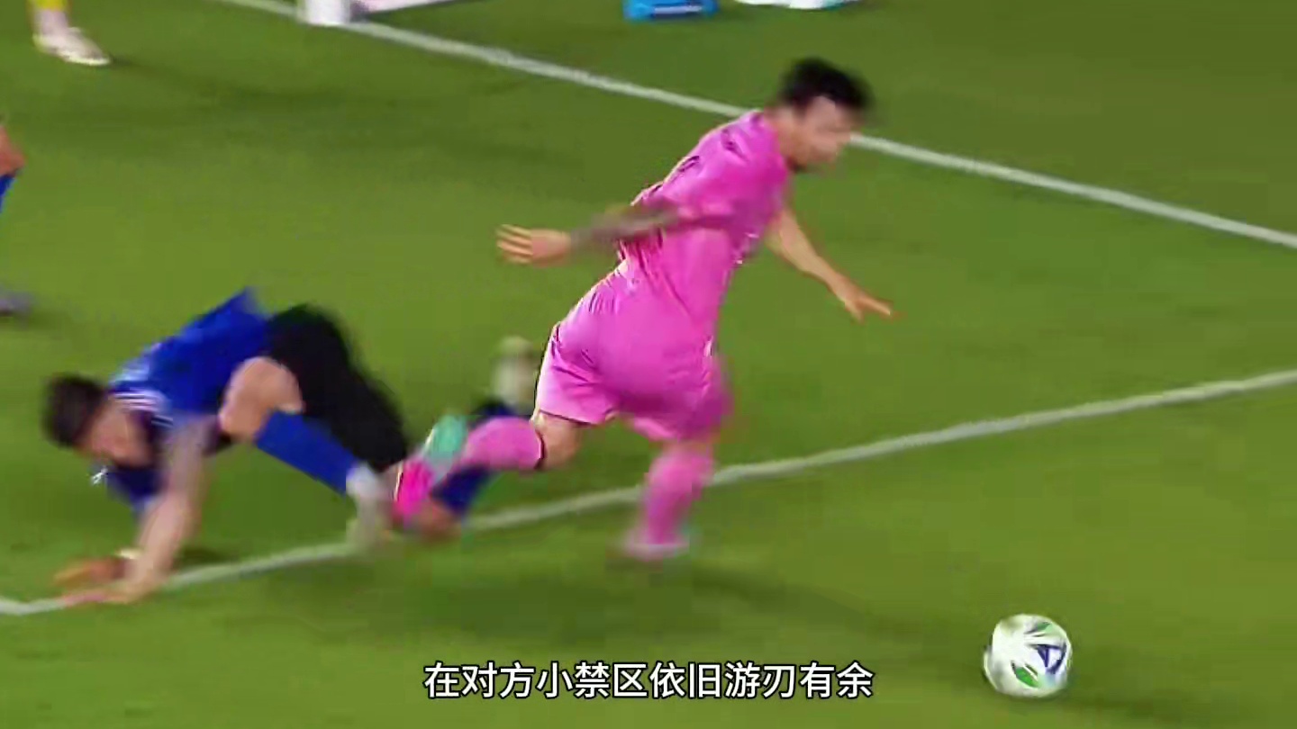 “爷回青！梅西两射一传震撼全场” #梅西 #苏亚雷斯 #迈阿密国际 #足球的魅力 #足球解说