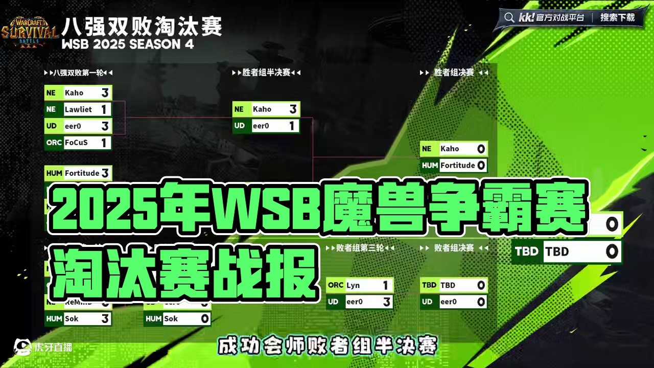 5月29日韩国WSB魔兽争霸赛2025年第4赛季淘汰赛第2天战报！#魔兽争霸3 #magicyang
