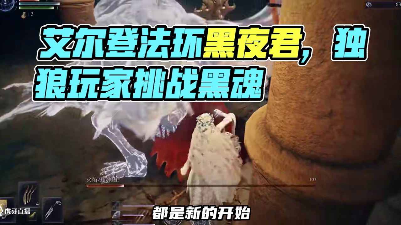 艾尔登法环黑夜君，独狼快跑 这游戏要兄弟的#艾尔登法环黑夜君临