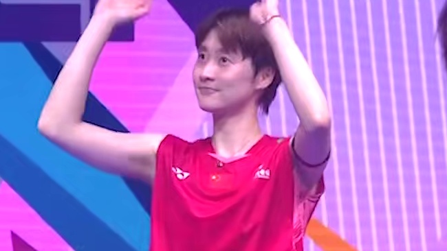 恭喜陈雨菲夺赛季第四冠，22胜创造个人最长连胜记录。 #羽毛球