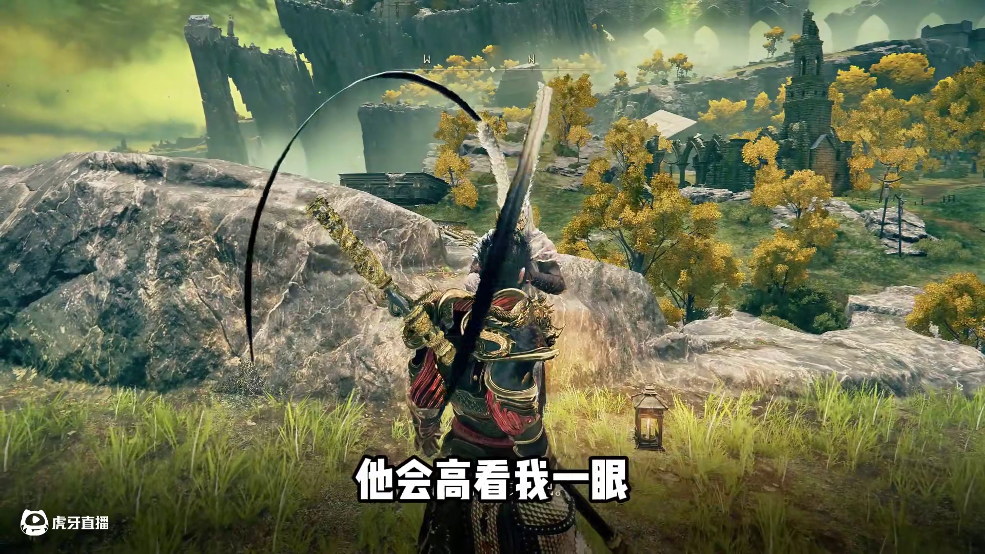 当天命人来到交界地，会搞出怎样的动静？ #黑神话悟空 #艾尔登法环 #游戏解说 #还得是主机大作 #