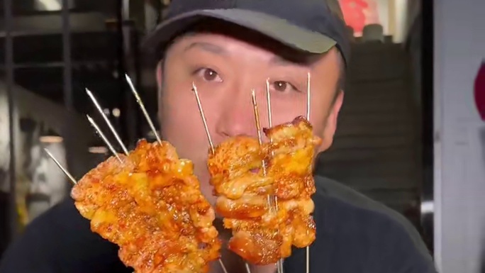 电子街运城人开的运城烧烤店，68两个人烧烤凉菜都是运城味 #美食推荐 #烧烤呀撸串呀 #电子街美食