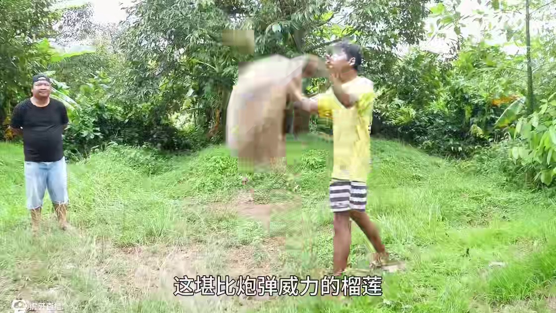 好好的榴莲不吃，而是把它压倒爆浆！ #榴莲冰粽 #榴莲爱好者