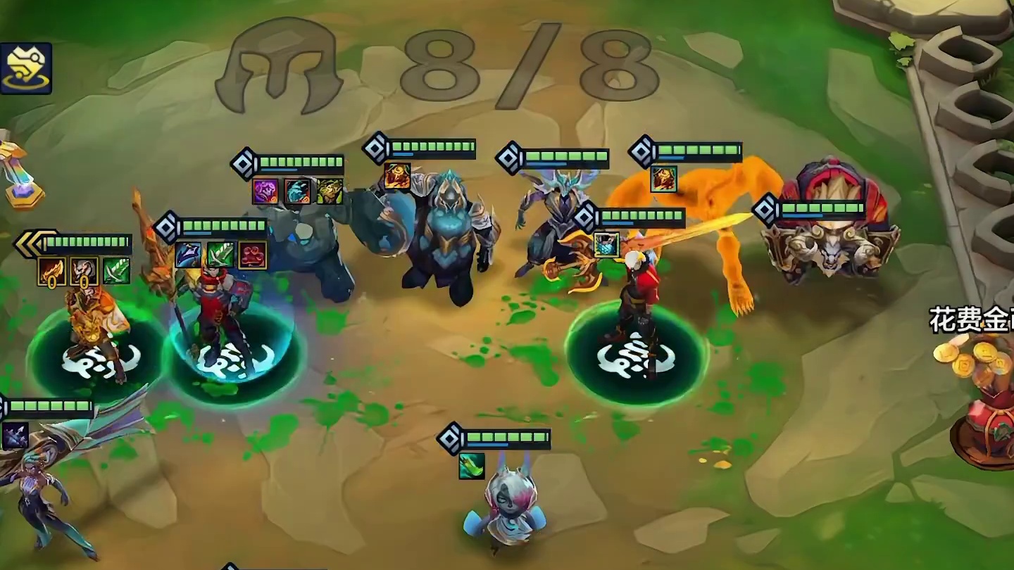 无限位移瞬秒后排，更新后圣灵男枪成为最强上分答案。 #金铲铲新版本上分阵容 #金铲铲之战赛博城市 #