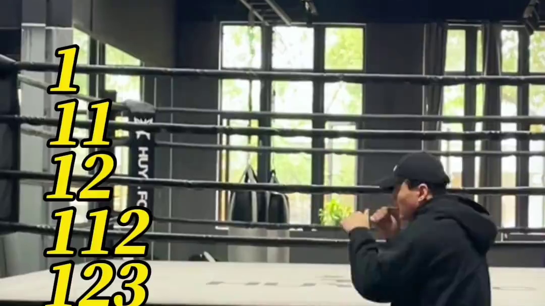 1:前直拳       2:后直拳
3:前摆拳      4:后摆拳
5:前勾拳      6:后勾