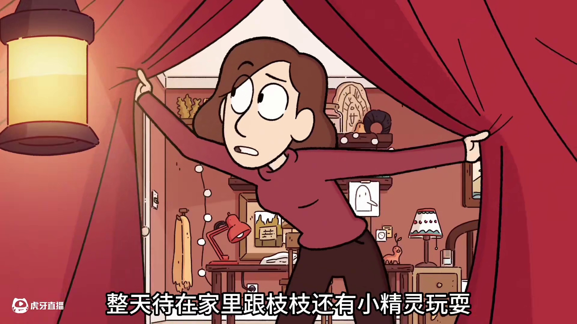 一只会说话的乌鸦，竟是守护城市的神鸟。 #可爱 #治愈 #动漫