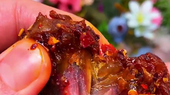 做辣卤还得是湖南人，里面添加了印度魔鬼椒，吃起来纯辣不带一点甜#好吃到停不下来 #追剧小零食 #妈呀