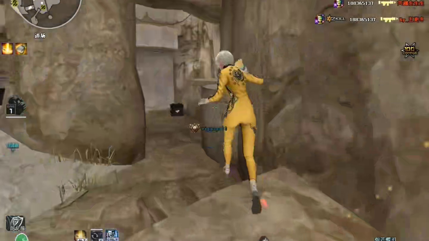 人要倒霉喝凉水都塞牙...#CF突围时空 #穿越火线怀旧模式 #穿越火线