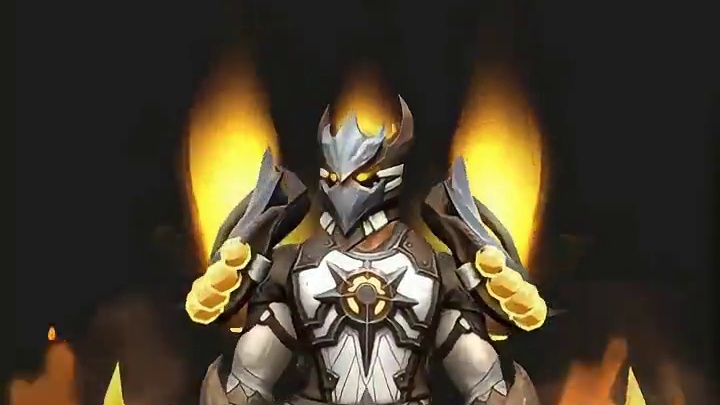 烈焰与圣光的结合体！让人一眼收藏的武僧幻化！ #魔兽世界正式服#魔兽穿搭指南#重返艾泽拉斯冒险手册#