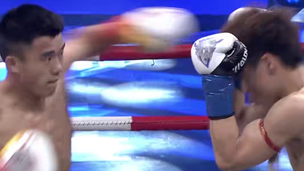 中国选手对战日本选手，实力不详遇日则强.#峨眉传奇 #搏击 #格斗 #体育