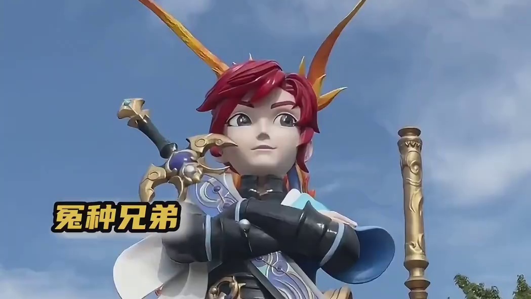 这顶着太太阳站岗，脚底板得多扛热啊