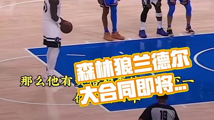 恭喜森林狼二当家兰德尔即将获得一份大合同