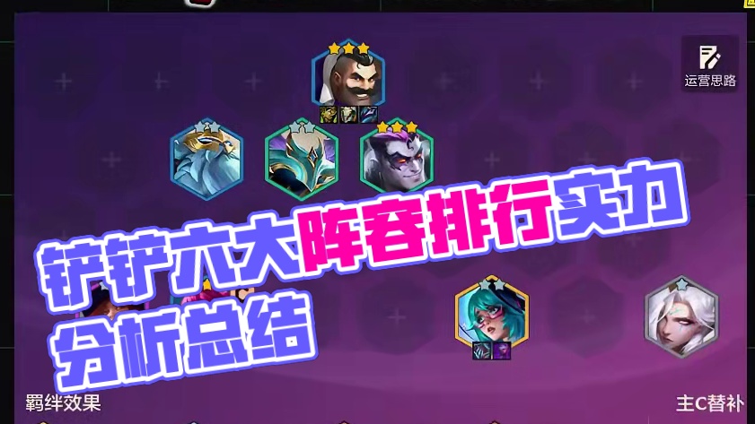 6月第1周【铲铲六大阵容排行】 圣灵男枪/赛娜乱杀#金铲铲之战赛博城市  #金铲铲之战  #云顶之弈