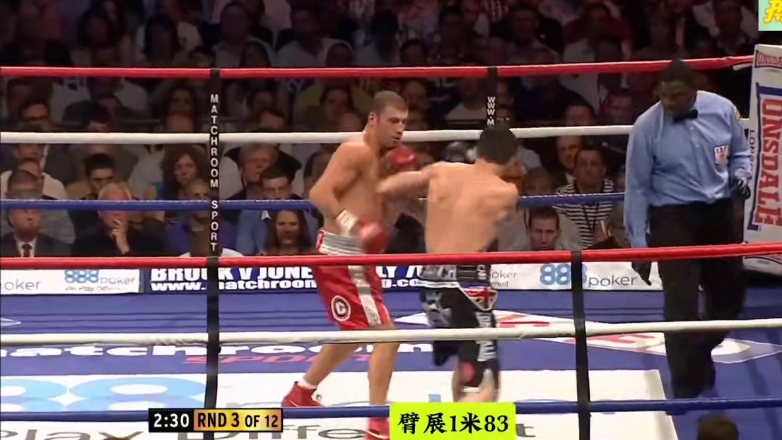 经典战役！眼镜蛇弗朗切组合拳残暴摧毁拳王布特，毁掉其职业生涯 