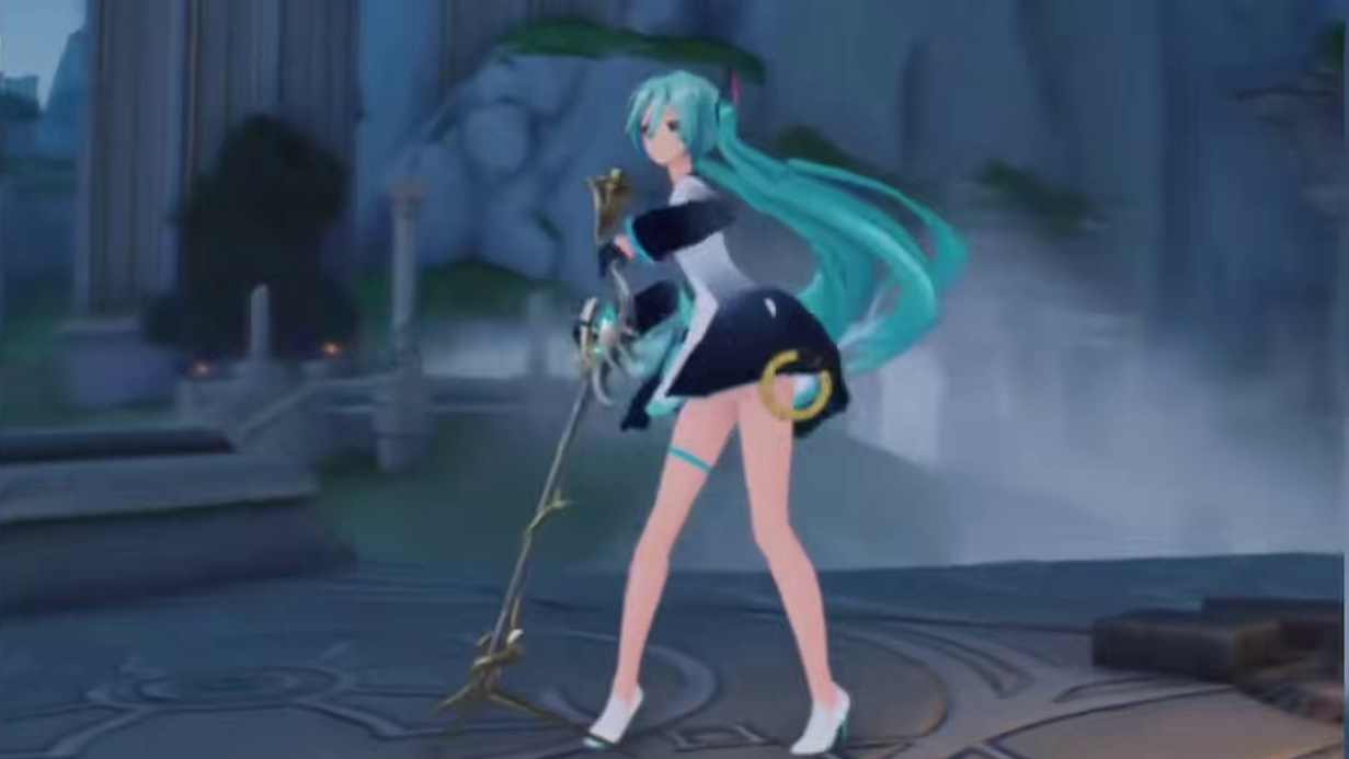 绷不住了！夏空史诗级联动皮肤展示 #鸣潮夏空 #鸣潮 #鸣潮二创 #潮起鸣歌唤远航 #初音未来