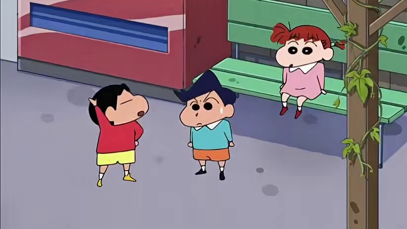 分享零食哦～#蜡笔小新 #野原新之助 #童年动画