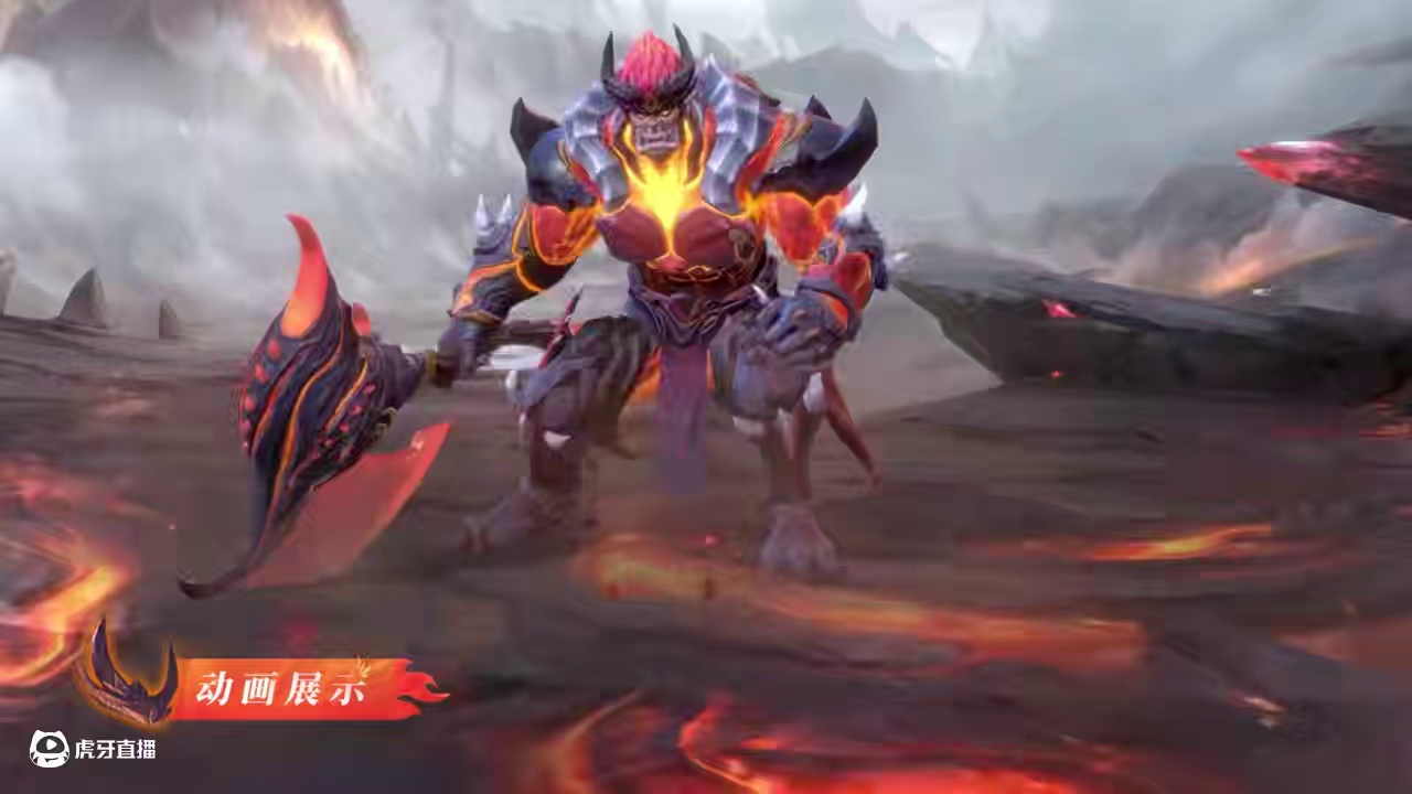 【新皮肤展示】巴蒙全新史诗皮肤「怒焰猎魔者」——伤疤，是随身的狩猎纪念。6月12日，巴蒙全新史诗皮肤