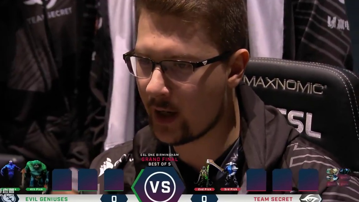 【重播】EG vs Secret -1 决赛