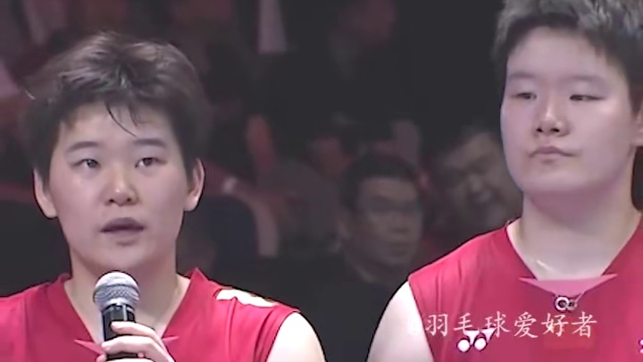 这才是真正一双的责任，不能因为有压力就随便输掉一场球。 #羽毛球