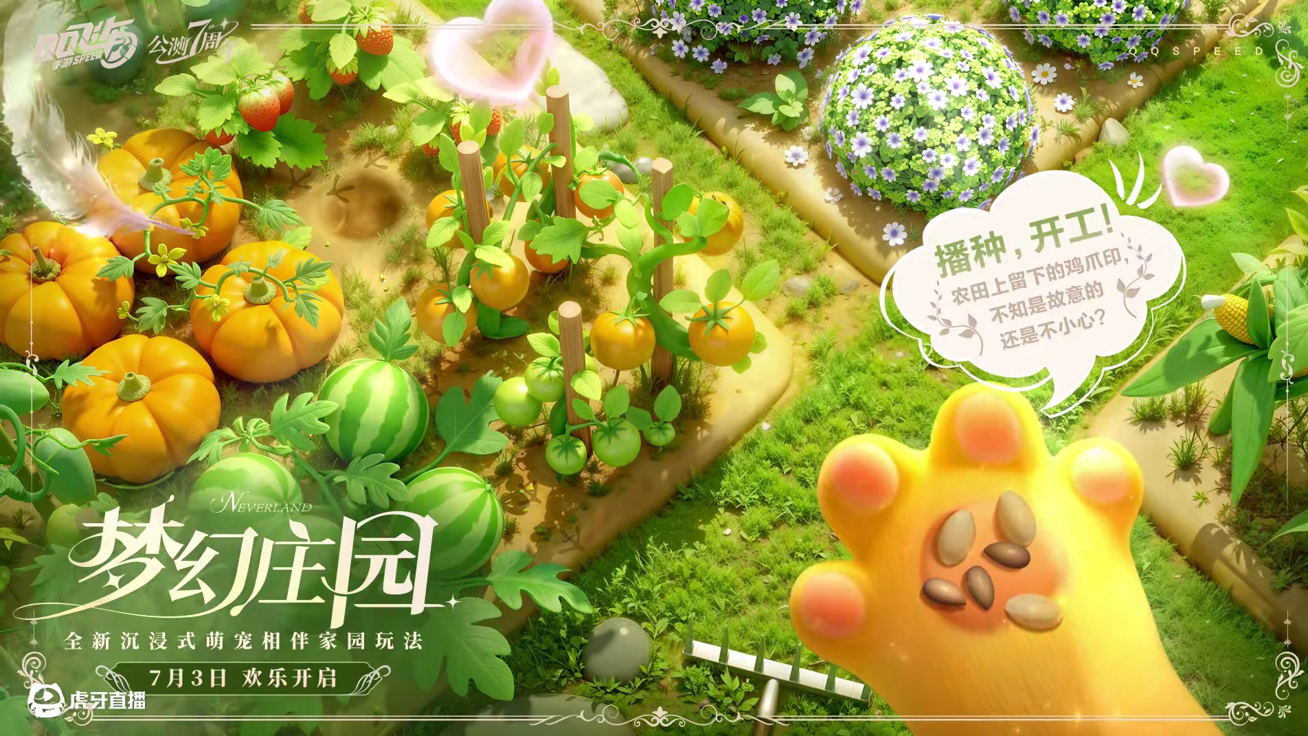 ‍播种，开工！
农田上留下的鸡爪印，不知是故意的还是不小心？
诚邀大家来到这片充满希望的农田，体验一