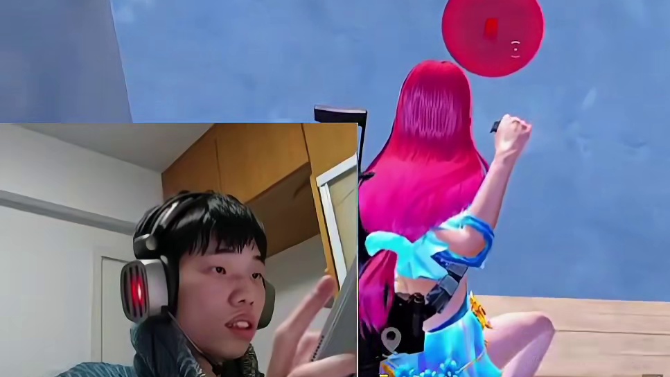 不求人巅峰赛相遇鲨鱼精彩操作，最后更是配合队友一穿二！