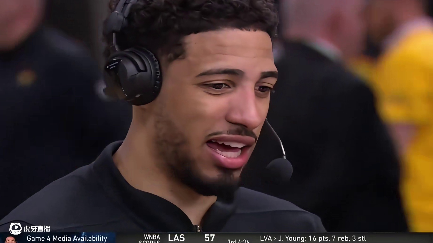 哈利伯顿：这场比赛是替补赢下的，麦康奈尔的表现点燃球馆