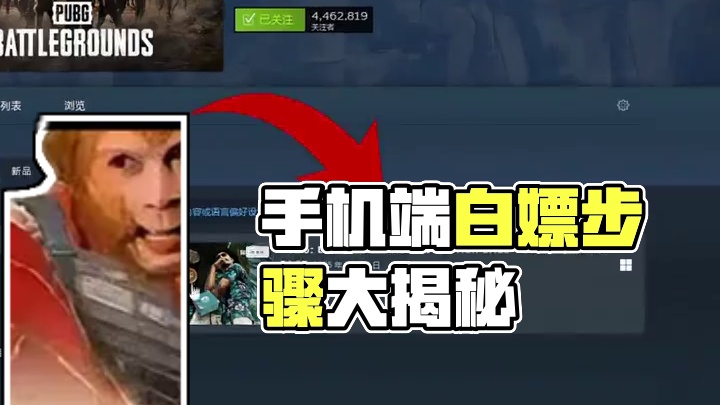 人人都可以白嫖，手机端也一样步骤。 