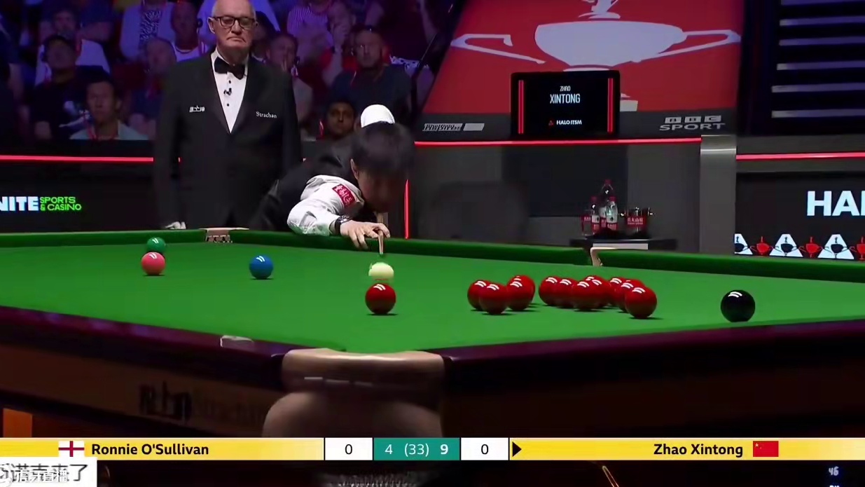 第十四集！赵心童进入无解状态，杀手锏长台+超强连续得分，火箭连丢6局心碎一地#斯诺克 #赵心童 #丁