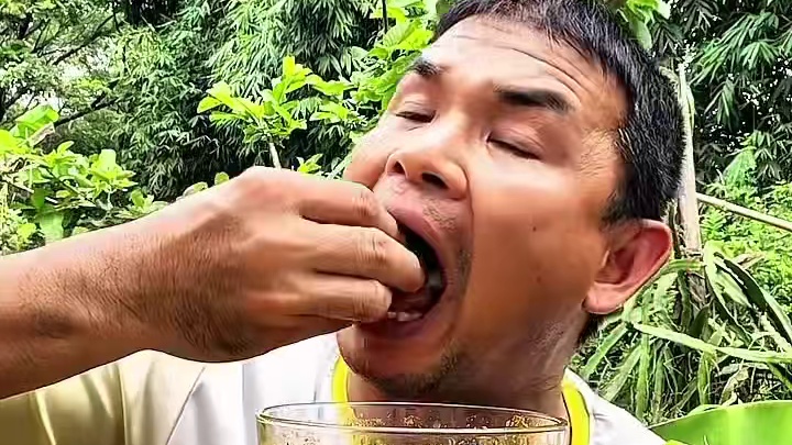 泰国牛肉赤身 #值得拥有噢 #最美童年 #野外美食 #乡村美食 #新鲜活虾