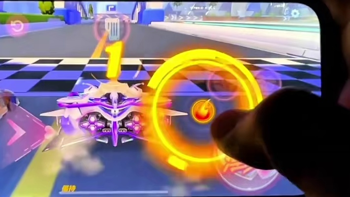 QQ飞车手游S弦音十一城专属跑法，二指露手！！#QQ飞车人肉底盘车 #qq飞车驰某人 #qq飞车手游